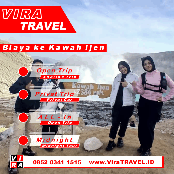 Biaya ke Kawah Ijen